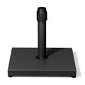 Crestlive Products 45lbs Umbrella Base With Wheels Concrete-Filled Twist-Down Lock For Market Umbrella