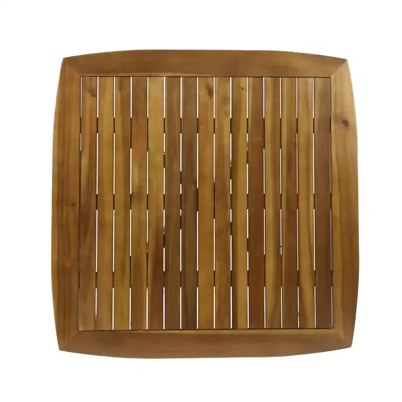Table à manger d'extérieur en bois d'acacia, Teck