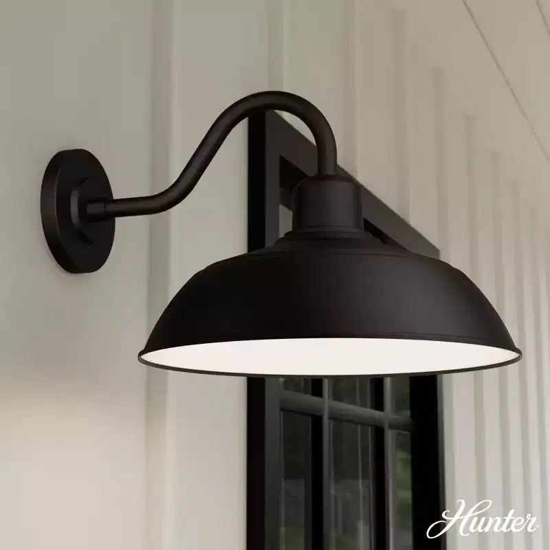 Applique Murale Extérieure Noir Mat - Charme Industriel Rustique pour Terrasses et Espaces de Vie