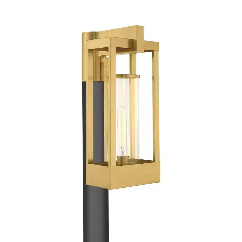 Livex Lighting Delancey 1 - Light Wall Light in Satin Brass