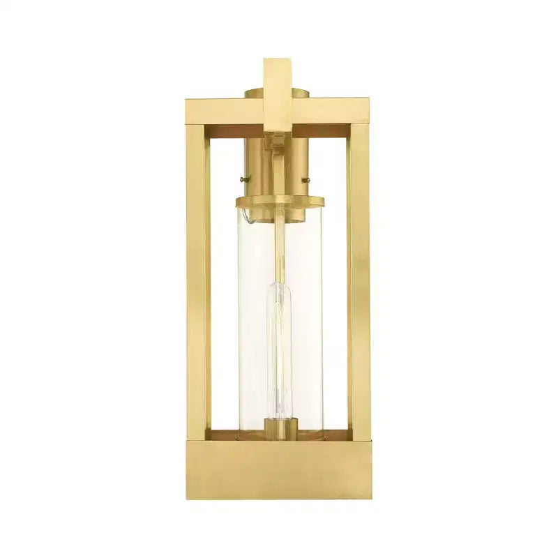 Applique Murale Lumière en Laiton Satiné