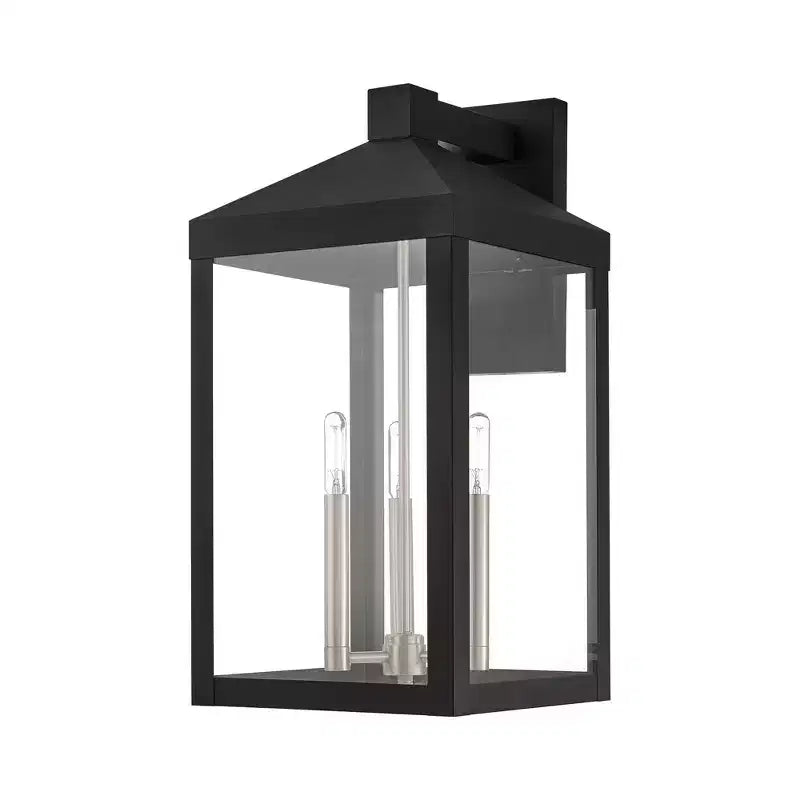 Livex Lighting Nyack 3 - Light Wall Light in Black