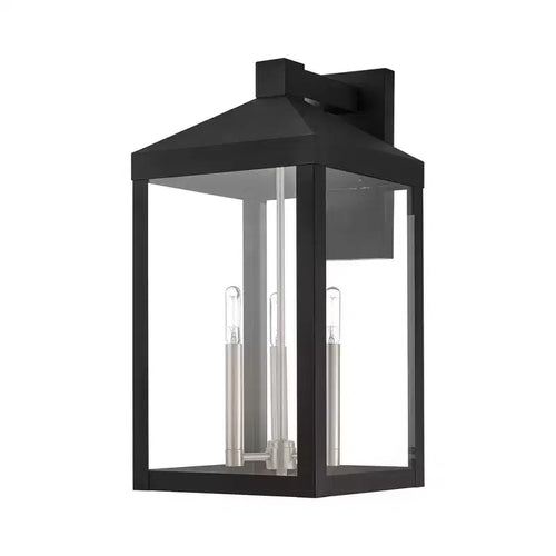 Livex Lighting Nyack 3 - Light Wall Light in Black
