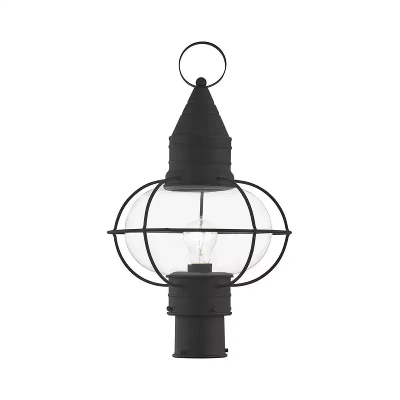 Livex Lighting Newburyport 1 - Light Post Light in Black