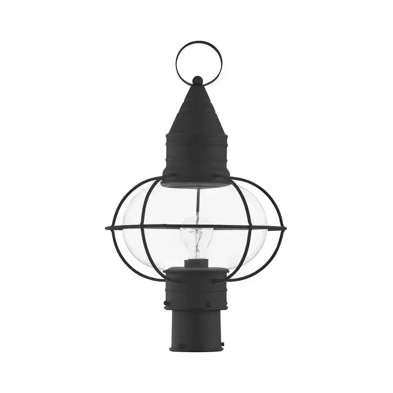1 - Luminaire de lampadaire en noir