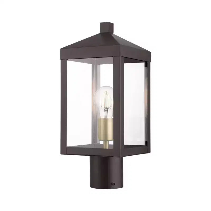 1 - Lampadaire lumineux en bronze