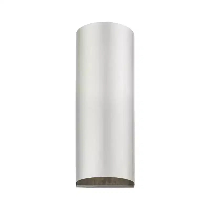 Applique murale en nickel brossé