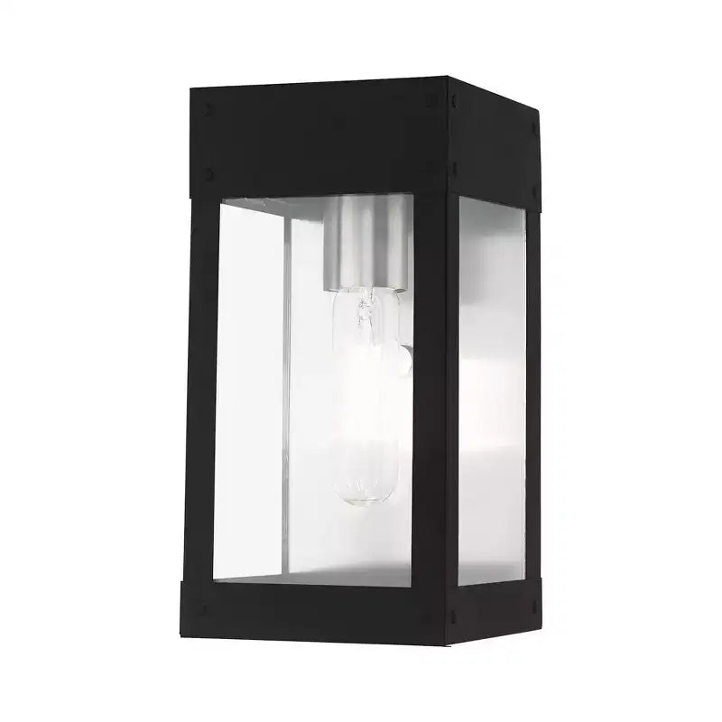 Livex Lighting Barrett 1 - Light Wall Light in Black