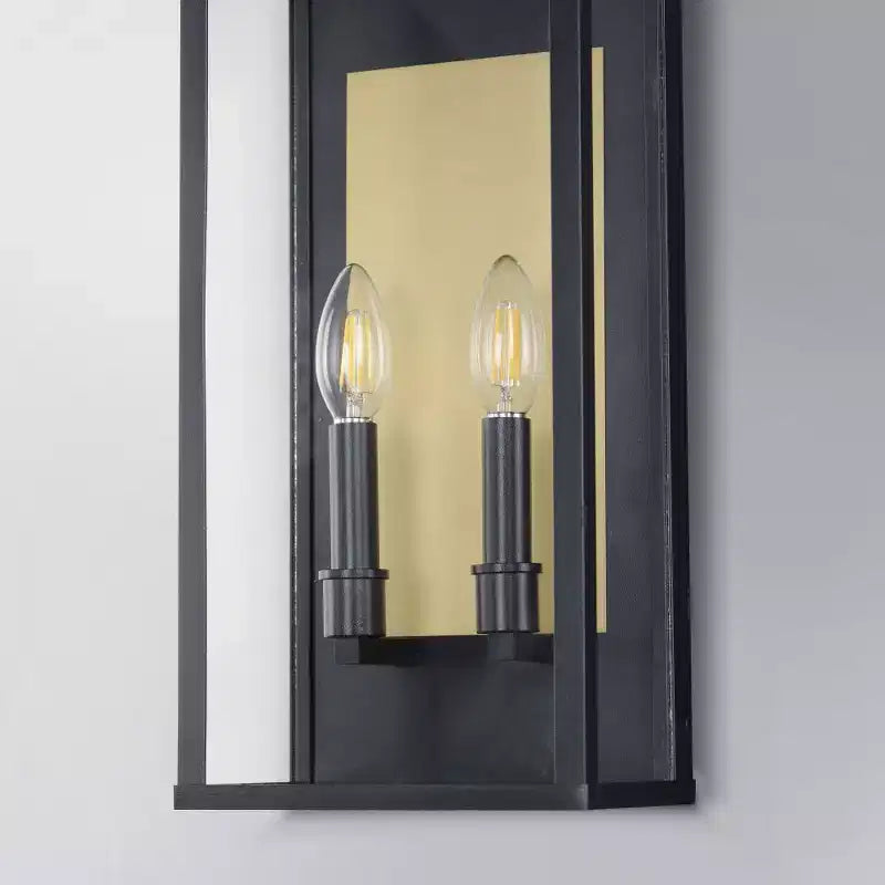 2 - Applique murale noire