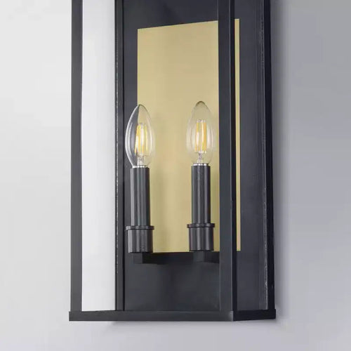 2 - Applique murale noire