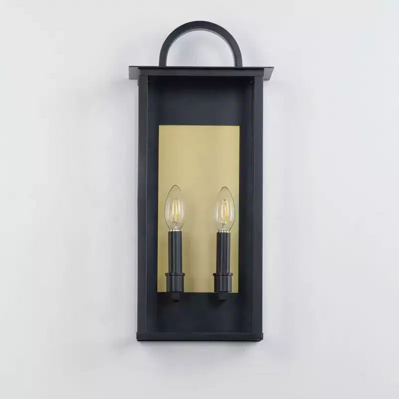 2 - Applique murale noire