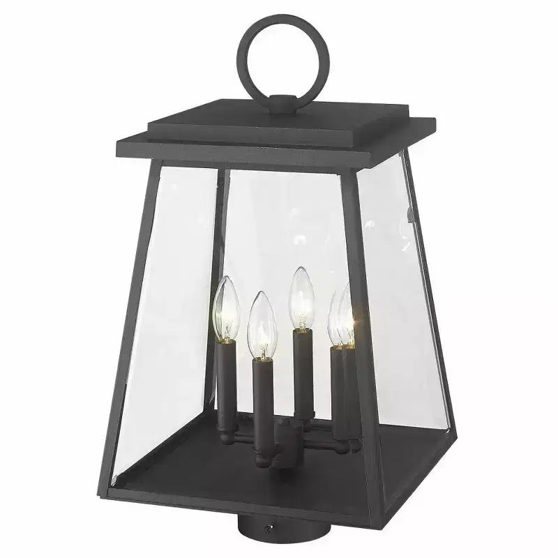 4 - Lampadaire lumineux noir