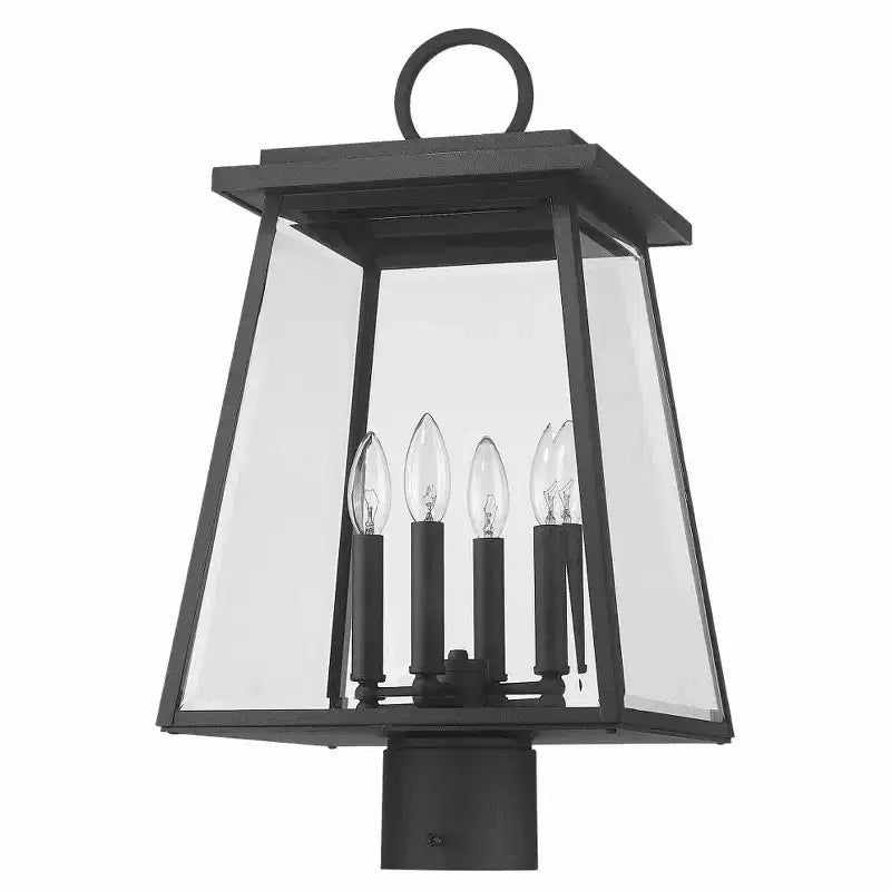 4 - Lampadaire lumineux noir