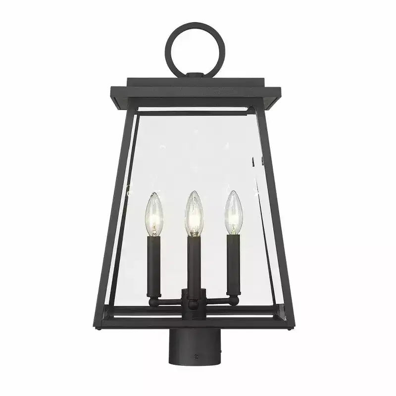 4 - Lampadaire lumineux noir